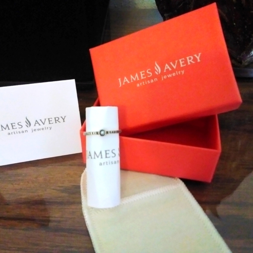 James Avery Stackable Pearl Ring